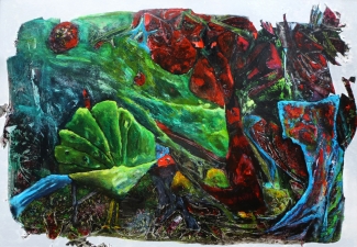 Arda Keizer_Jungle_acryl op karton_100x70