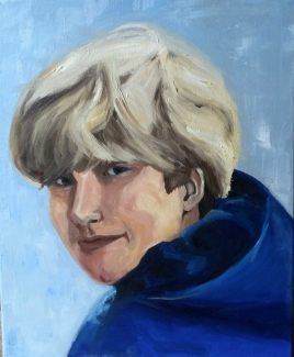 Dorie-Trienekens_Portret-kleinzoon_olieverf-op-canvas_50x60