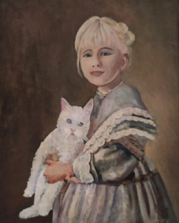 Liana-Romeijn-Olieverf-30x40cm-Dochter-Talita