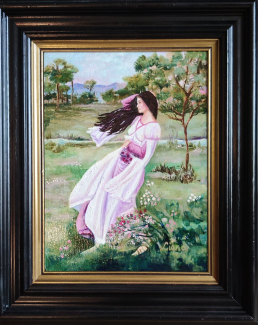 Liana-Romeijn-Olieverf-30x40xm-Naar-William-Waterhouse
