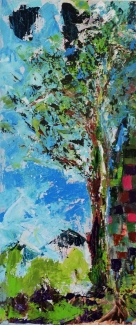 Mieke Walraven_Zonder titel 6_acryl op doek_30x60