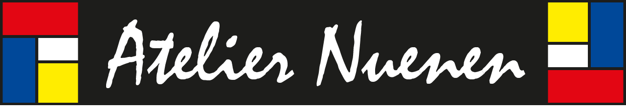Banner met logo Atelier Nuenen